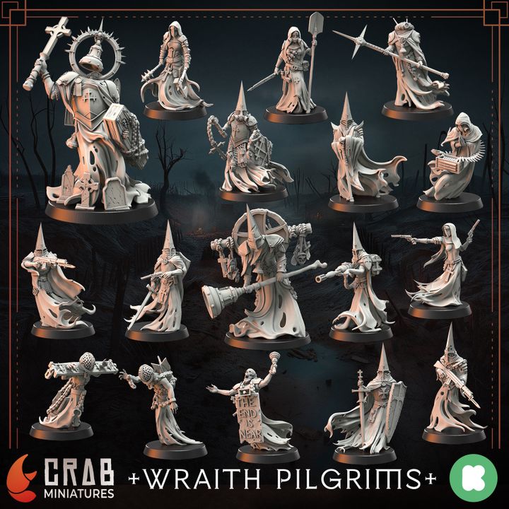 Crab Miniatures - Wraith Pilgrim Pack